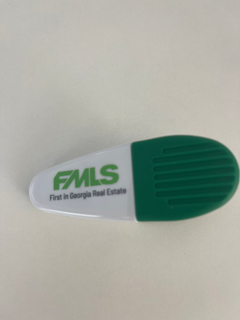 FMLS Chip Clip White/Green Logo