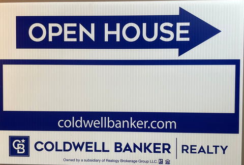 Coldwell Banker Open House (12x18)