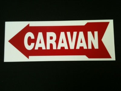 Caravan Sign (9x24)