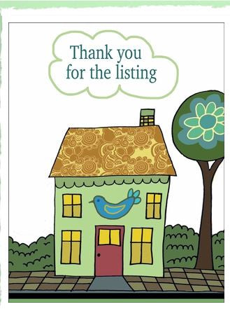 Thank You for the Listing Card/12