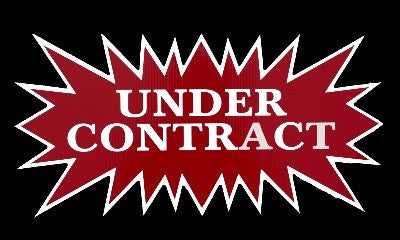 Under Contract Starburst Sign