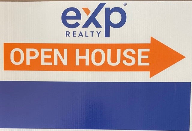 Open house EXP Directional - Stand sold separately